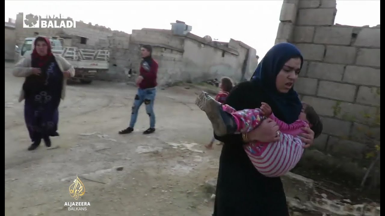 الوضع كارثي في إدلب السورية بسبب القصف