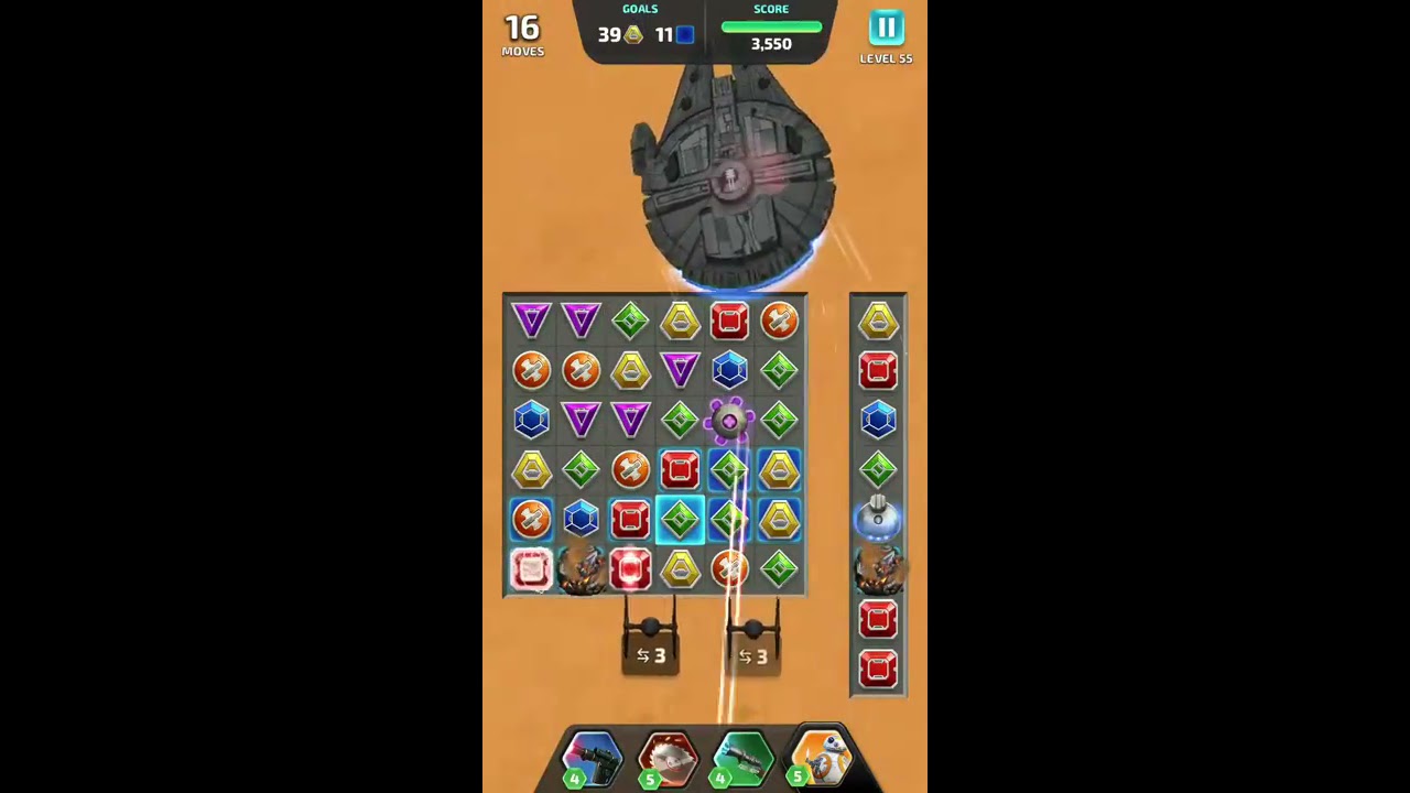 Star Wars: Puzzle Droids Level 55 Expert