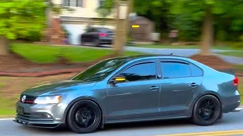 Custom Mk6 facelift Jetta stage 2 exhausts sounds!!