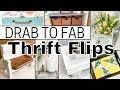 🌟 Going from DRAB TO FAB Thrift DIYS  |  MUST SEE Thrift FLIPS