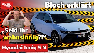 Hyundai Ioniq 5 N: die spinnen bei Hyundai! Bloch erklärt #246 | auto motor und sport image