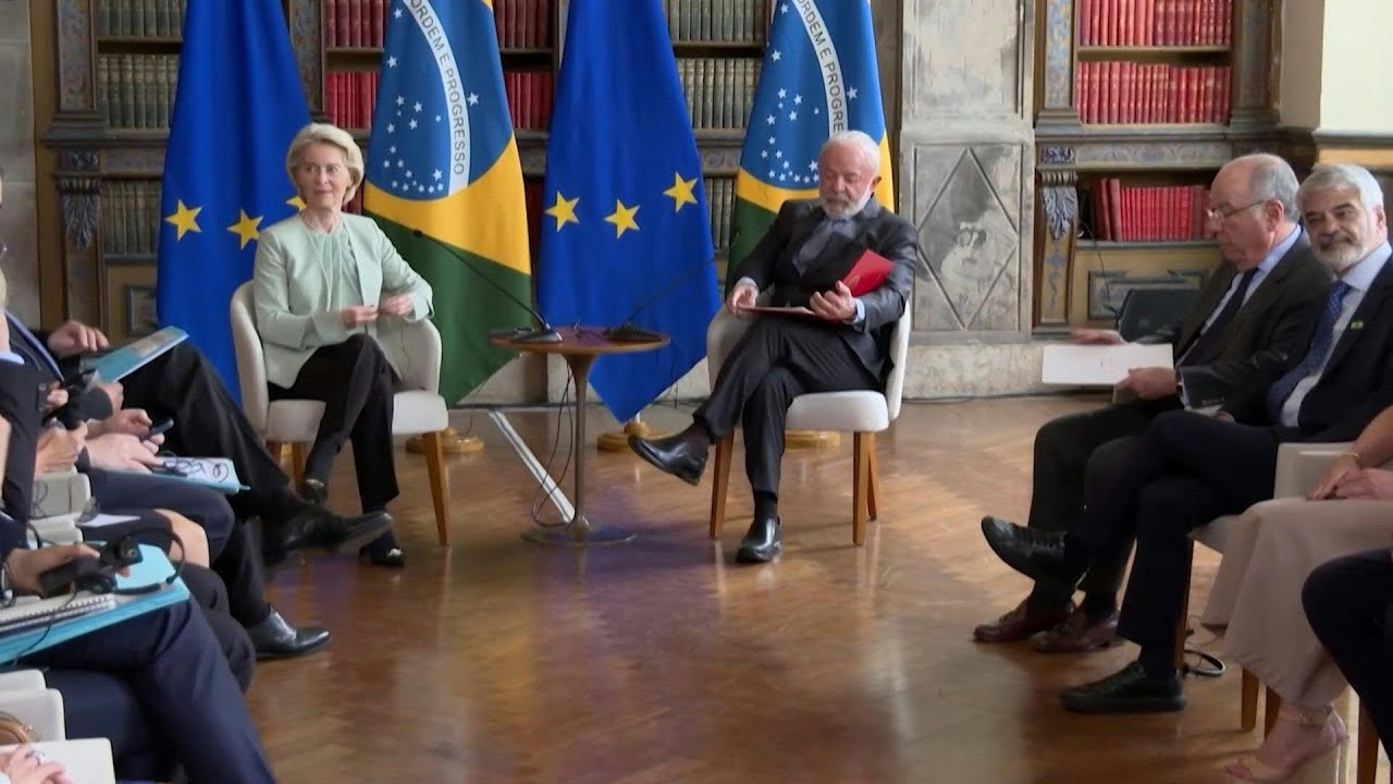 UE-Mercosul avançam em acordo sobre minerais críticos, diz Von der Leyen | AFP