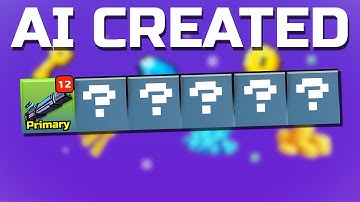Letting AI Create the Best Loadout in Pixel Gun 3D!