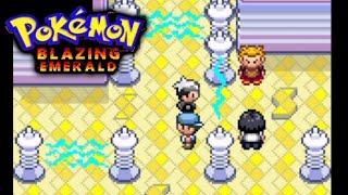 Pokémon Blazing Emerald - Gameplay Walkthrough Part 22 - vs Gym Leader Wattson and Winstrate's House