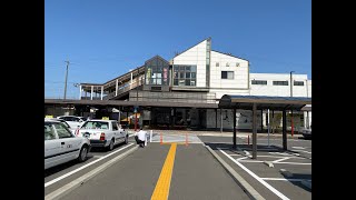 基山駅　ＪＲ九州・鹿児島本線　甘木鉄道・甘木線（音声動画）