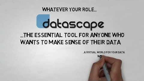 Datascape - a virtual world for your data