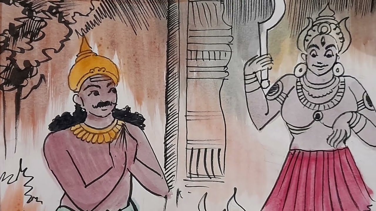 Katharoop Ramayana (Chapter#24) by Balagokulam, HSS Canada (with downloadable COLORING PAGES in PDF)