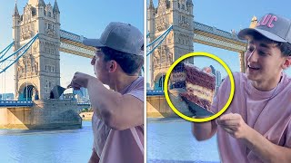 Cut A Slice Of Cake Out ANY Building | After Effects Tutorial