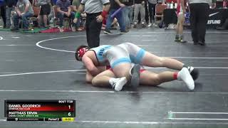 High School 11Th - 12Th Grade 220 Matthias Ervin Union County Wrestling Vs Daniel Goodrich Spart