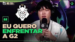 BLG Bin: "Eu sempre acredito que sou o melhor jogador" - MSI 2024