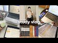 A very busy study vlog  writing my finals paper productive days in uni coffee runs
