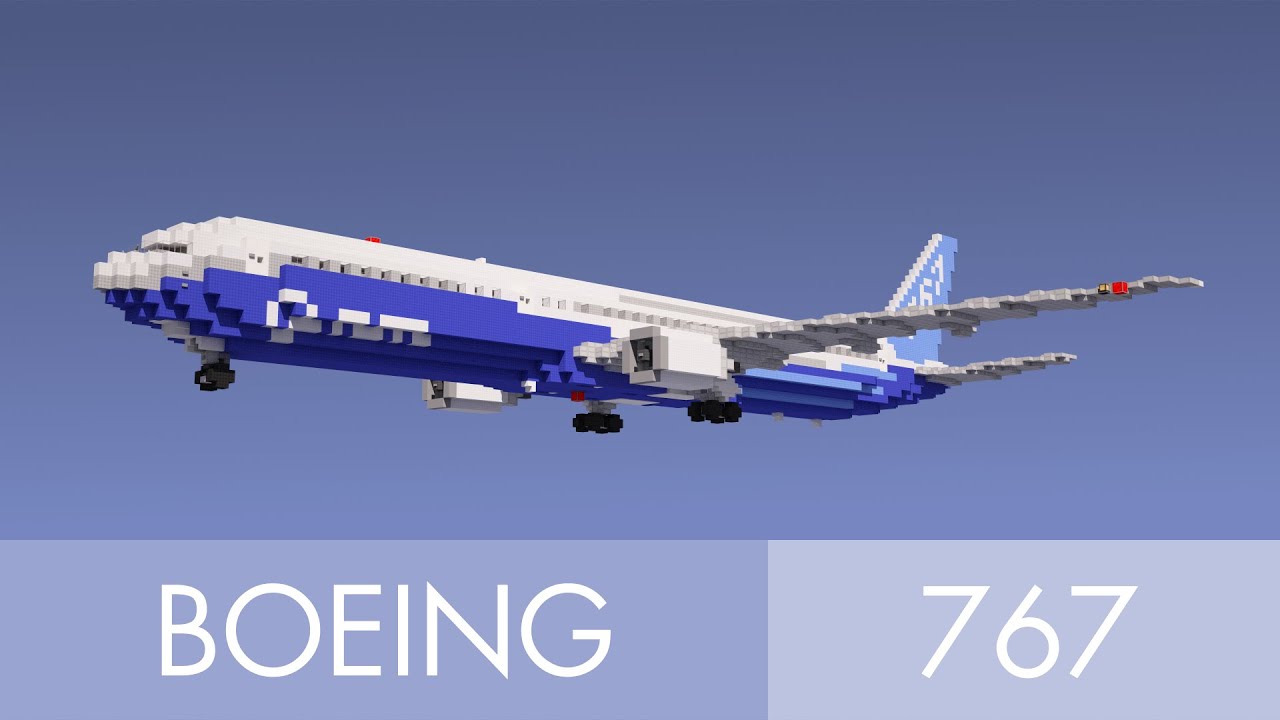 Minecraft Airbus A340 600 By Aviatorcubed - delta boeing 767 400er roblox