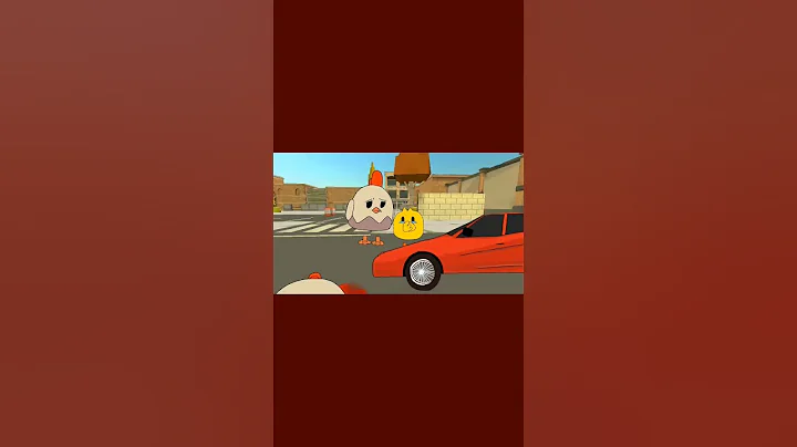 Chicken Gun is poor sad homeless and scary chicken 666 #Shorts