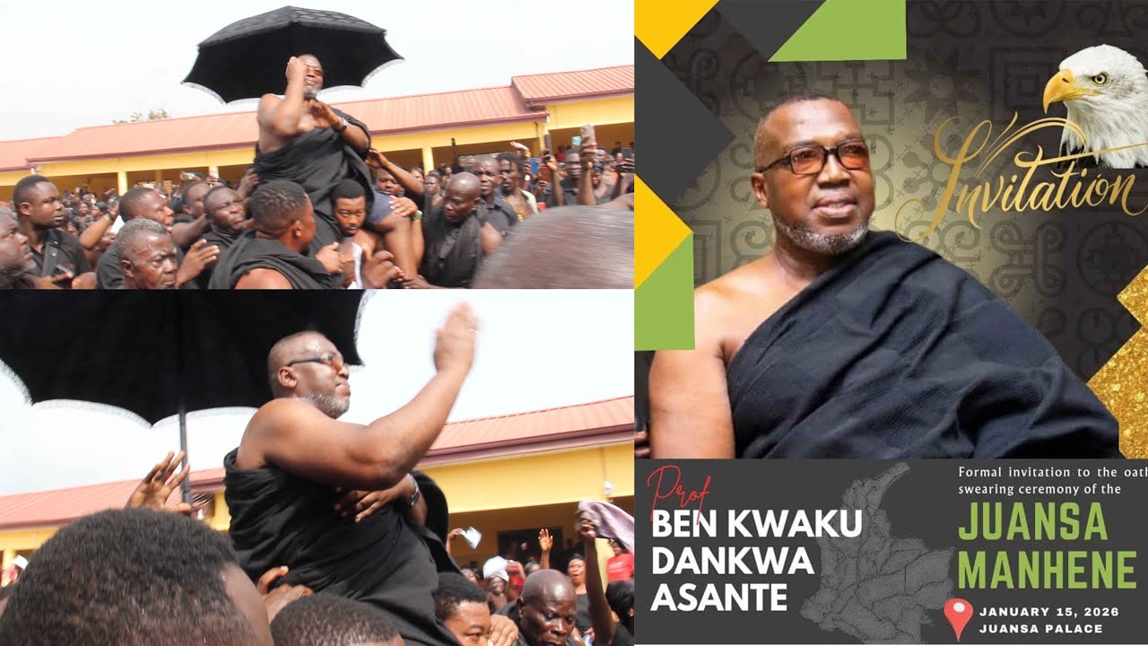The Swearing in of Prof Ben Kwaku Dankwa Asante | JUANSA MANHENE |