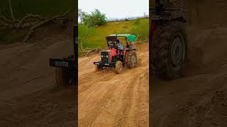Tractor loading JCB Mahindra Video #shorts