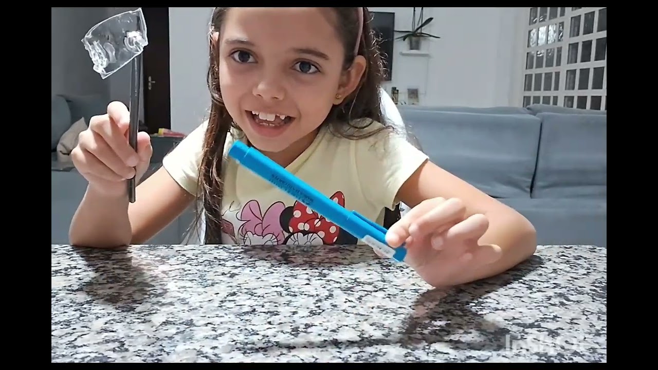 Balão com Nano Magic Tape.