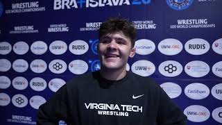 Bo Bassett on 65 kg men's freestyle semi-final match | 2026 U20 World Championships
