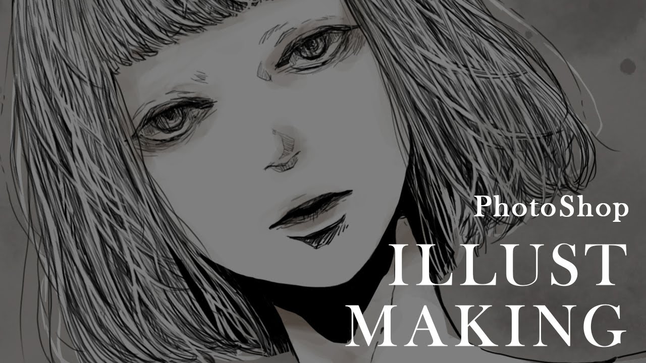 Illust Maiking 堕 イラストメイキング Photoshop Youtube