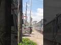 উপর নিচ দিয়ে ট্রেন চলাচল || #bangladeshrailway #railway #train #railroad