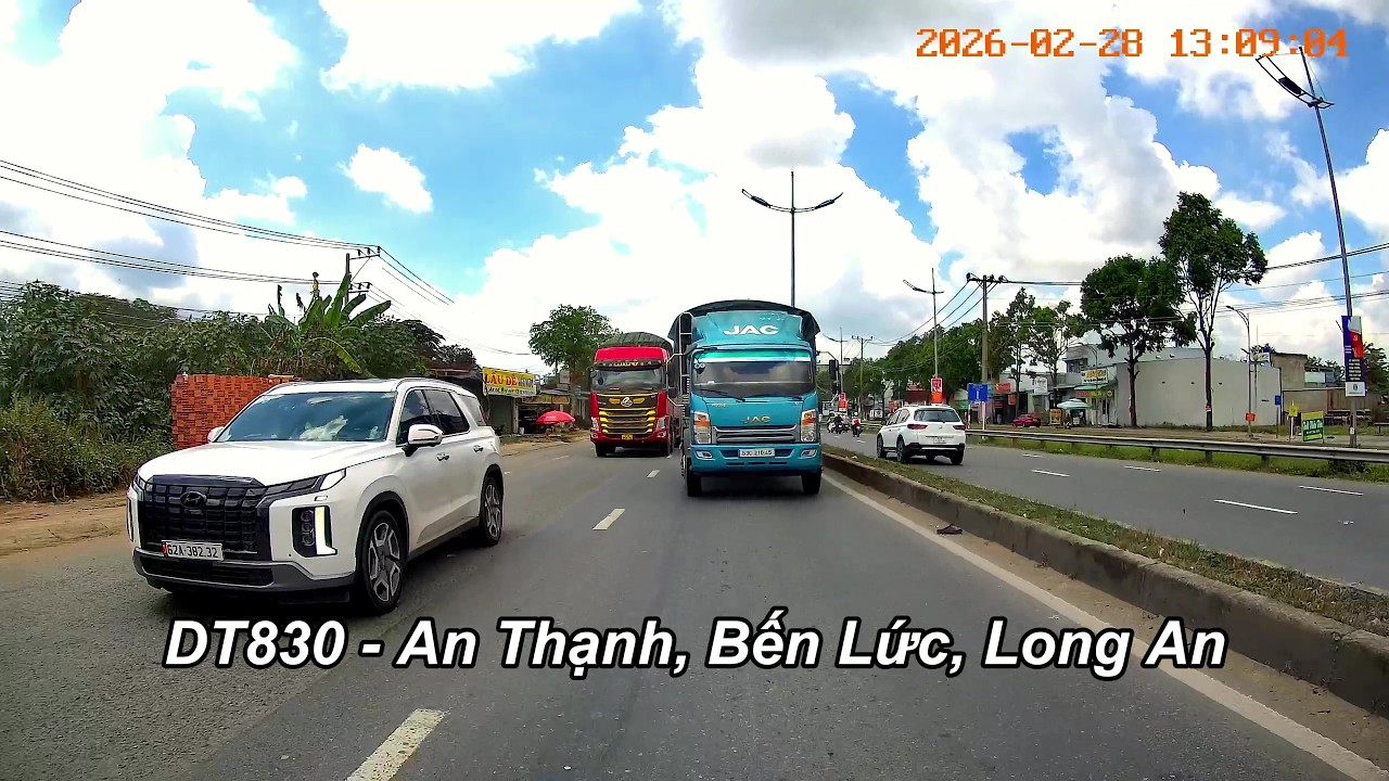 Cao tốc  Sài Gòn -Trung Lương từ nút giao An Thạnh, Bến Lức, Long An