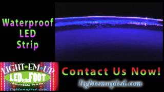 pool led strip lighting waterproof night