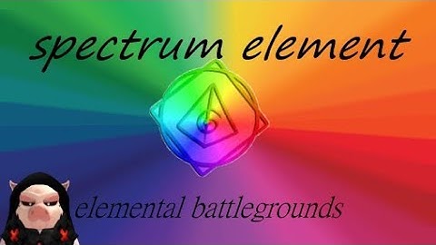 Spectrum element in Elemental Battlegrounds