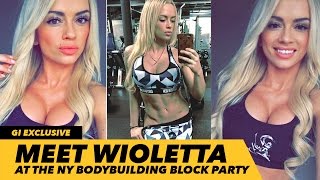 Meet Wioletta Pawluk At This Bodybuilding Block Party Event
