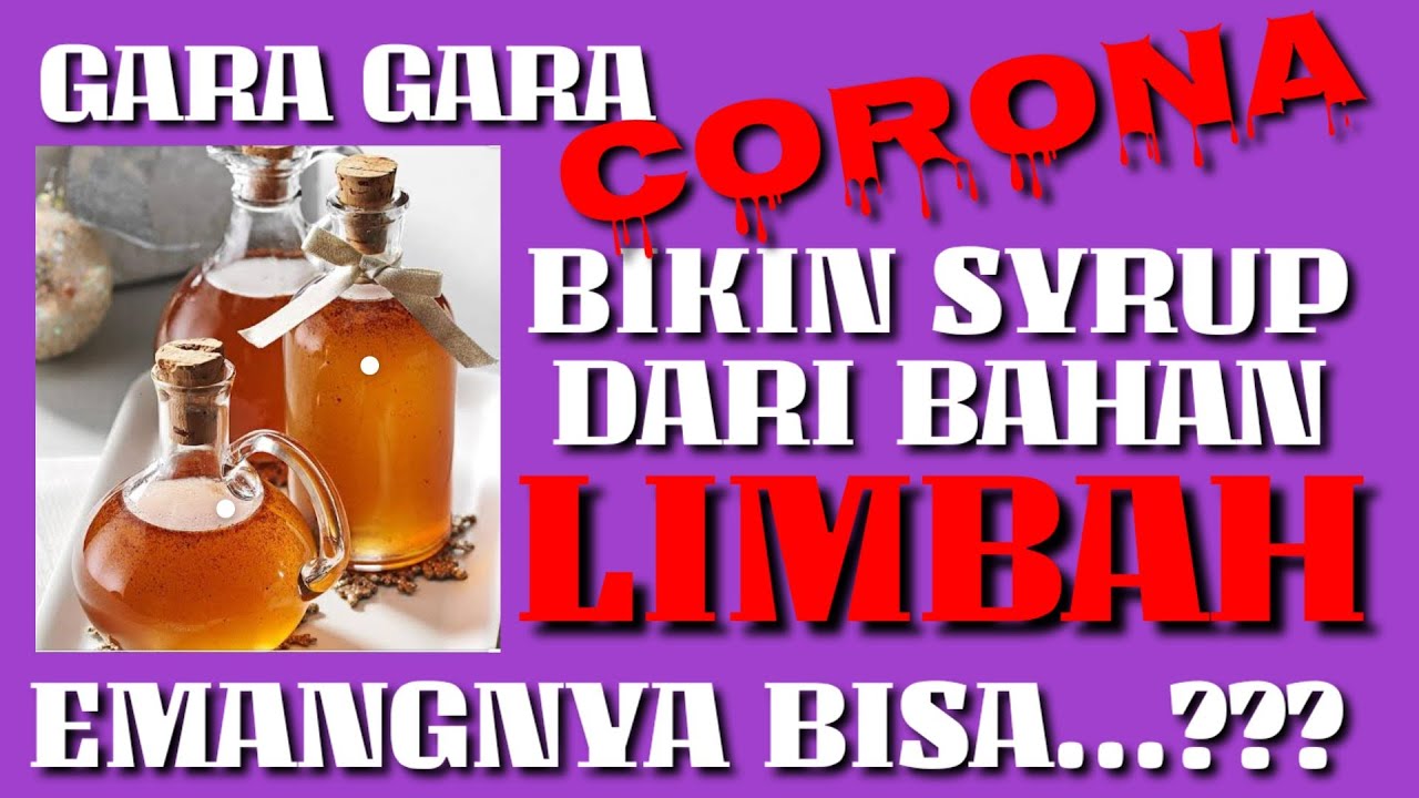 Coffee Syrup bahan limbah - YouTube