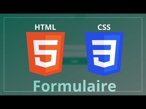 HTML CSS Débutant - Formulaire de connexion (#Flexbox, Keyframes, linear-gradient, hover)