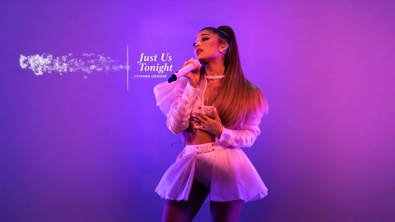 Ariana Grande - Just Us Tonight (Official AI lyric video)
