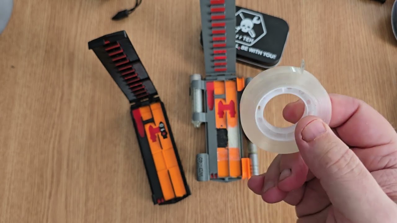 Tape size for pocket toolbox
