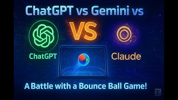 ChatGPT vs Gemini vs Claude | Ultimate AI Showdown Using a Bounce Ball Game