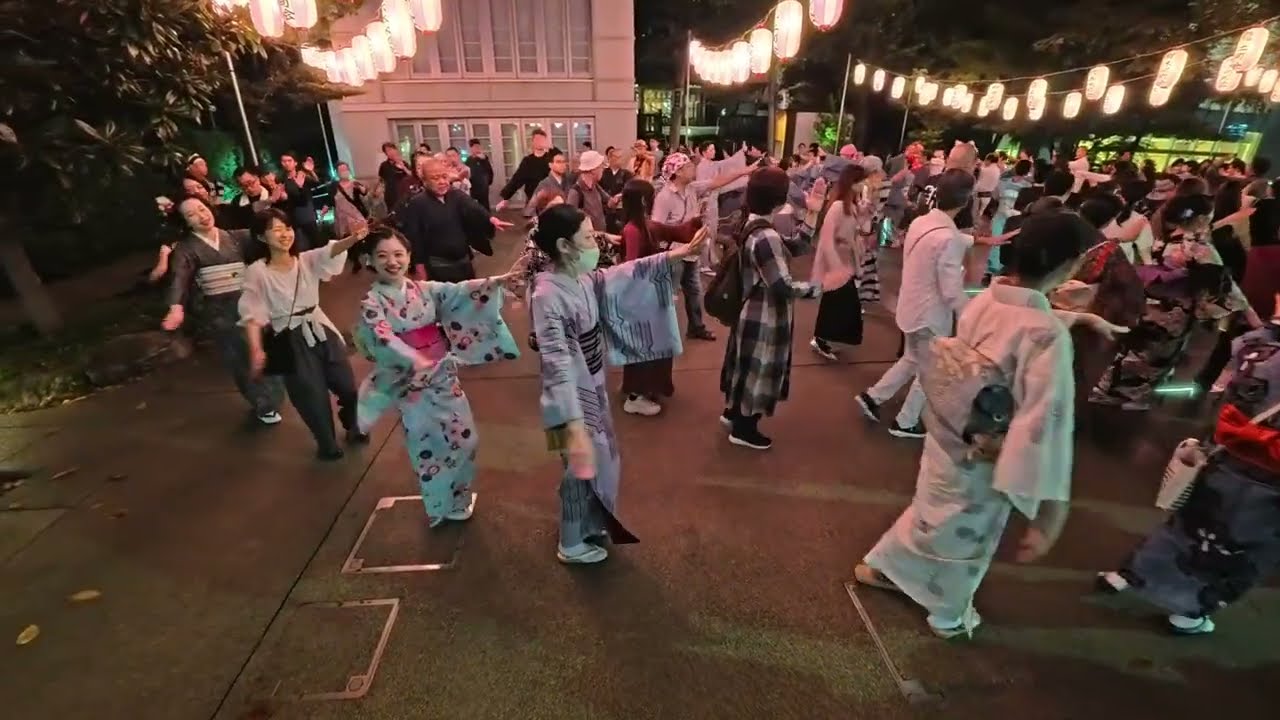 東北音頭　六本木龍土町盆踊り26　2025年10月4日　六本木天祖神社例大祭奉納踊り　東京都港区