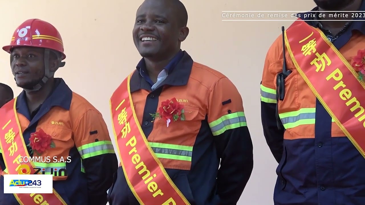 Mines-RDC/ Lualaba: COMMUS honore ses meilleurs travailleurs pour l'année 2023.