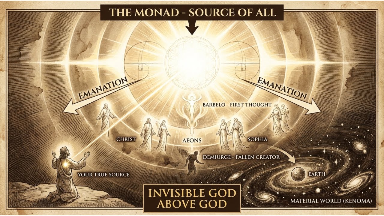 The FULL STORY Of The Monad - Every Gnostic MUST Know This (Invisible Source of All)