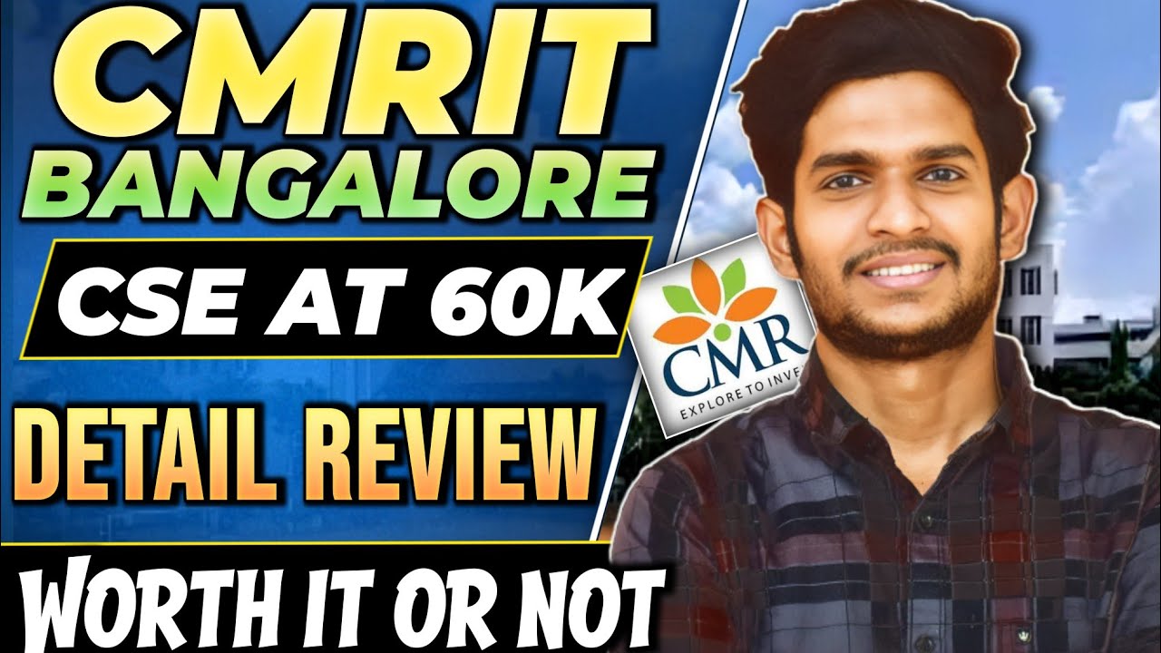 CMR Institute of Technology COMEDK Cutoff 2025 🚀 Seat Increased! Good ...
