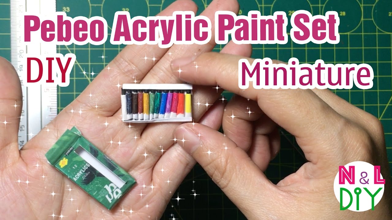 DIY Miniature Paint Set 