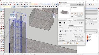 Profile Builder 3 SketchUp Assembly Kolom Struktur