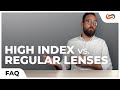 High Index Lenses VS. Regular Lenses | SportRx