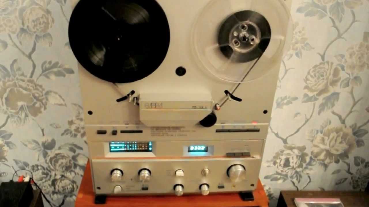 Магнитофон катушечный Санда МК-012 С. Sanda MK-012 S reel-to-reel - YouTube