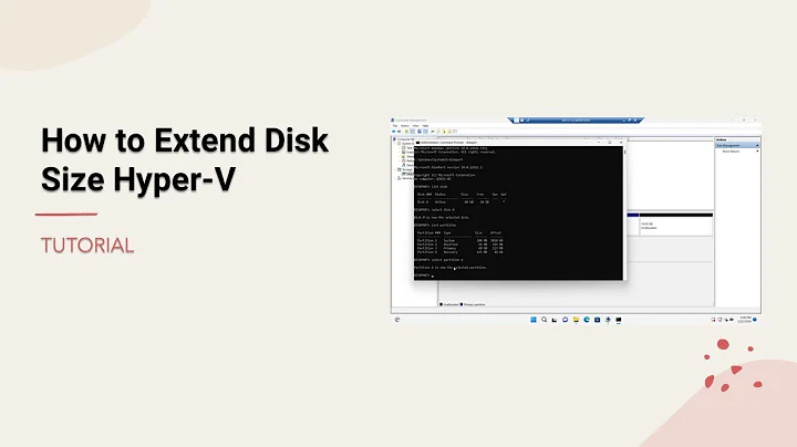 Complete Tutorial How to Extend Disk Size Hyper-V