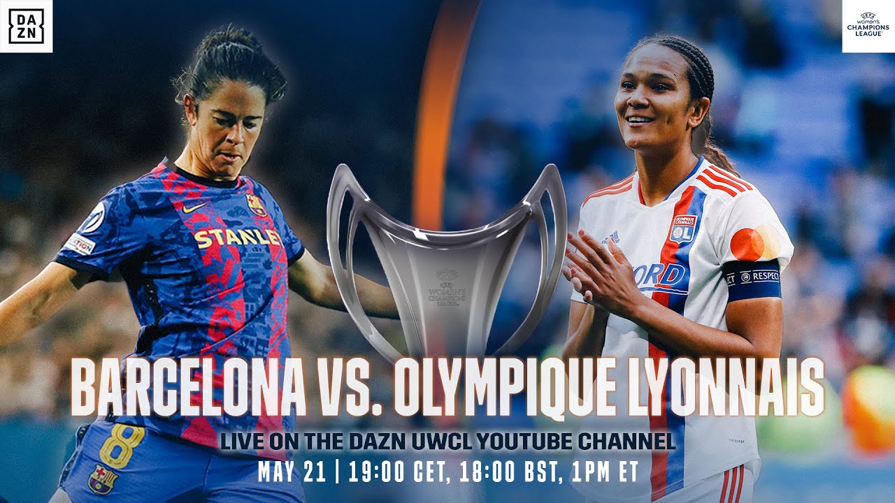 Barcelona vs. Lyon Match En Intégralité De Finale De L'UEFA Women's League - YouTube