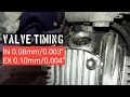 Motorcycle Tune up Valve Timing