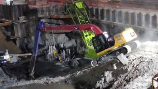 Trolebús Elevado, Obras en CETRAM Santa Martha Acatitla