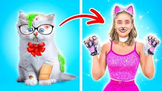 Save This Tiny Cat 🐱 | My Top Secret Hacks for Pet Owners by Rocketmons!