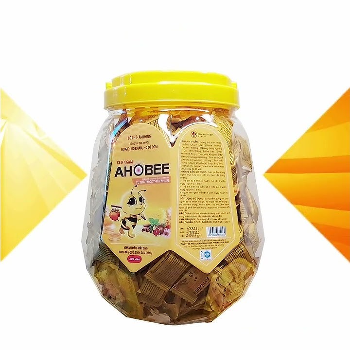 KẸO NGẬM GIẢM HO AHOBEE ĐƯỢC KIỂM TRA HÀNG NHÉ MN.