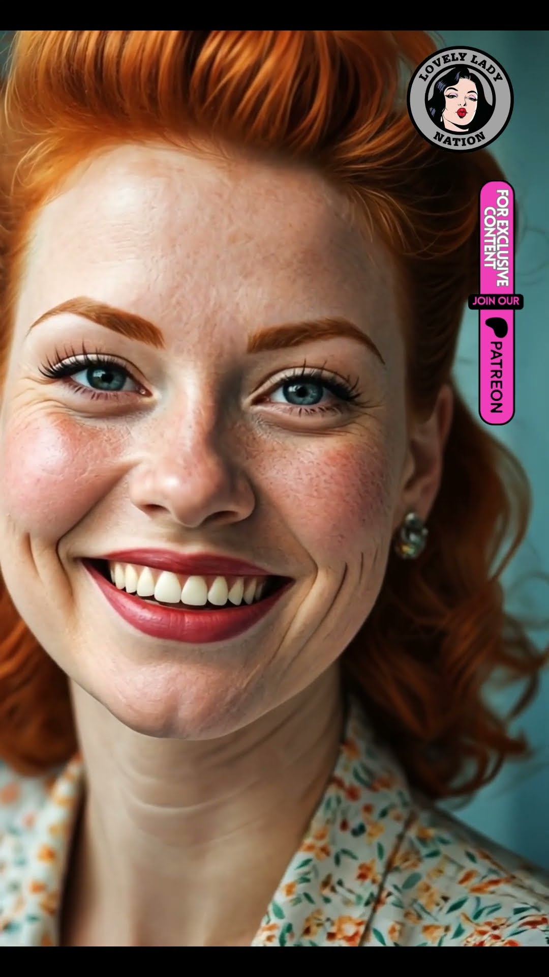 pretty rockabilly portrait - ginger hair edition vol.6 VIDEO SLIDESHOW