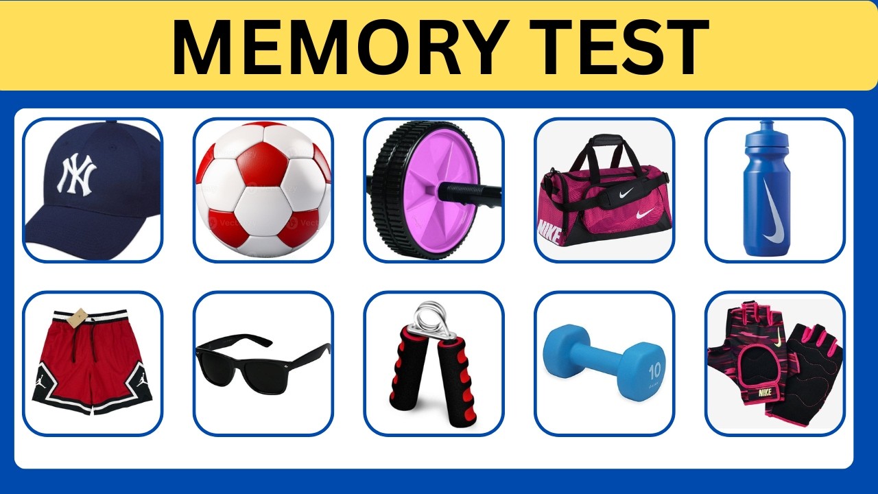Memorize 12 Images in 10 Seconds 🧠 | Memory Game Challenge