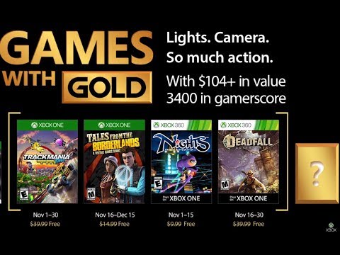 Xbox Games with Gold (November 2017)