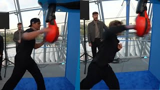 Jason Beats Marlon In Punching Game! screenshot 2